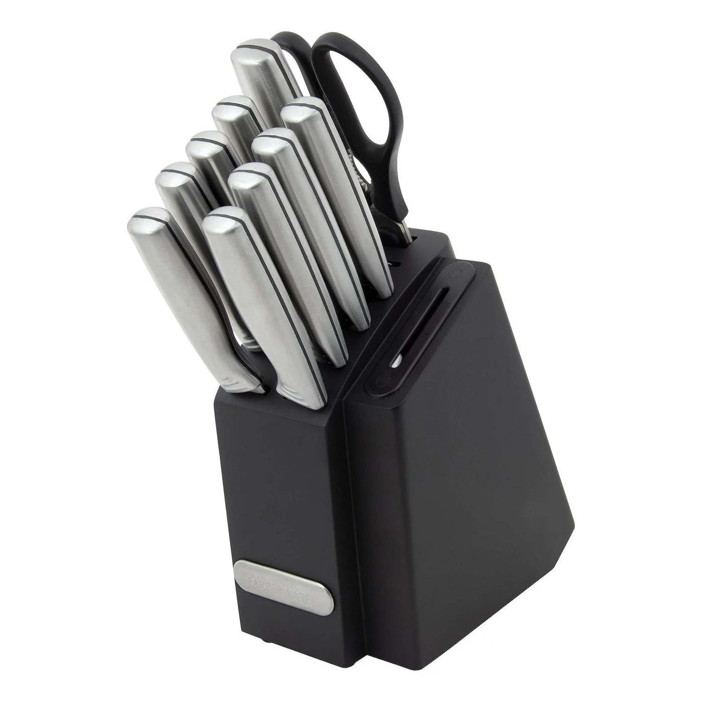 11PC EDGEKEEPER STAINLESS STEEL KNIFE BLOCK SET