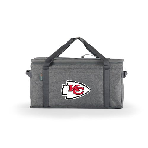 64 CAN COLLAPSIBLE COOLER - NFL KANSAS CITY CHIEFS HEATHERED GRAY