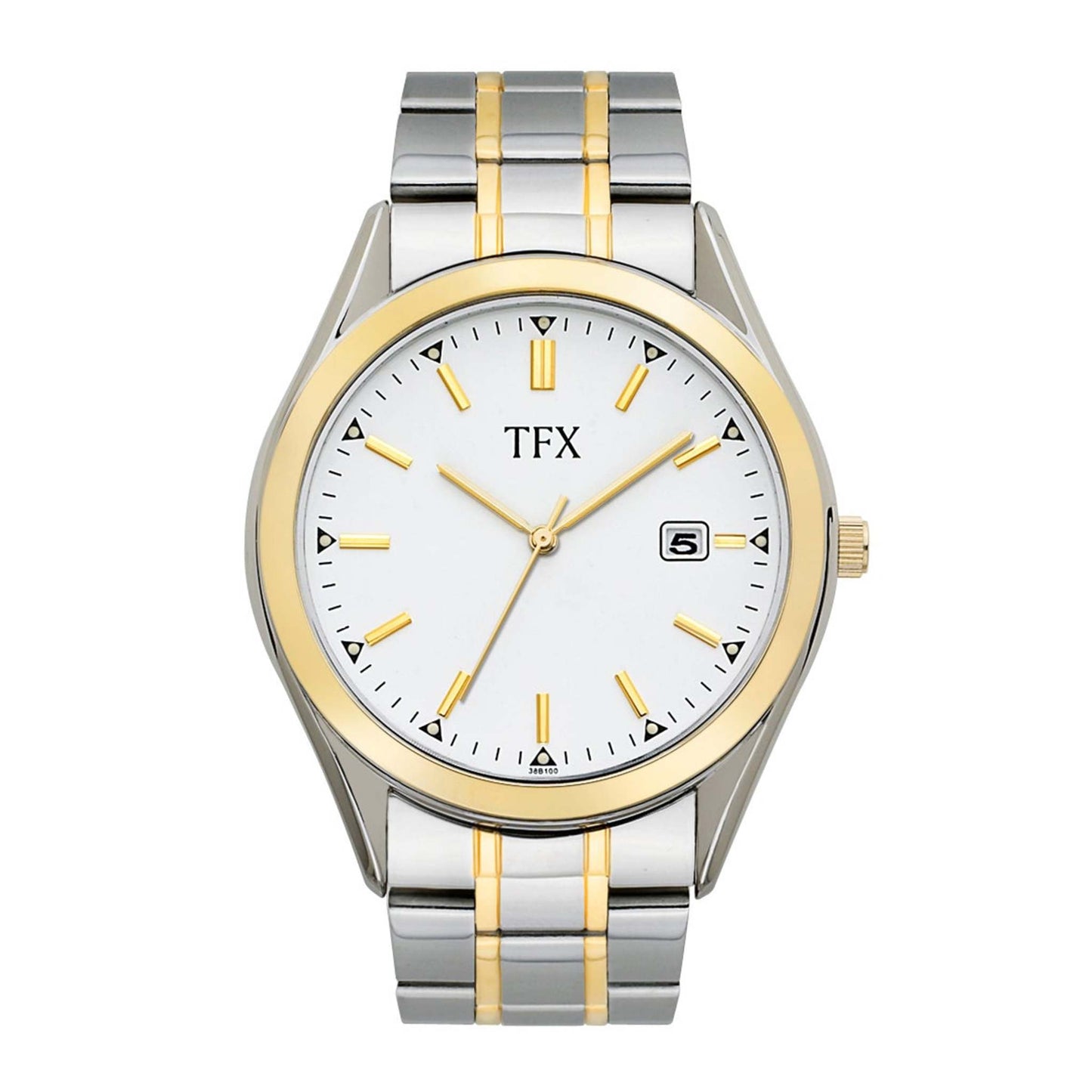 MEN'S TFX TWO TONE STAINLESS STEEL WATCH