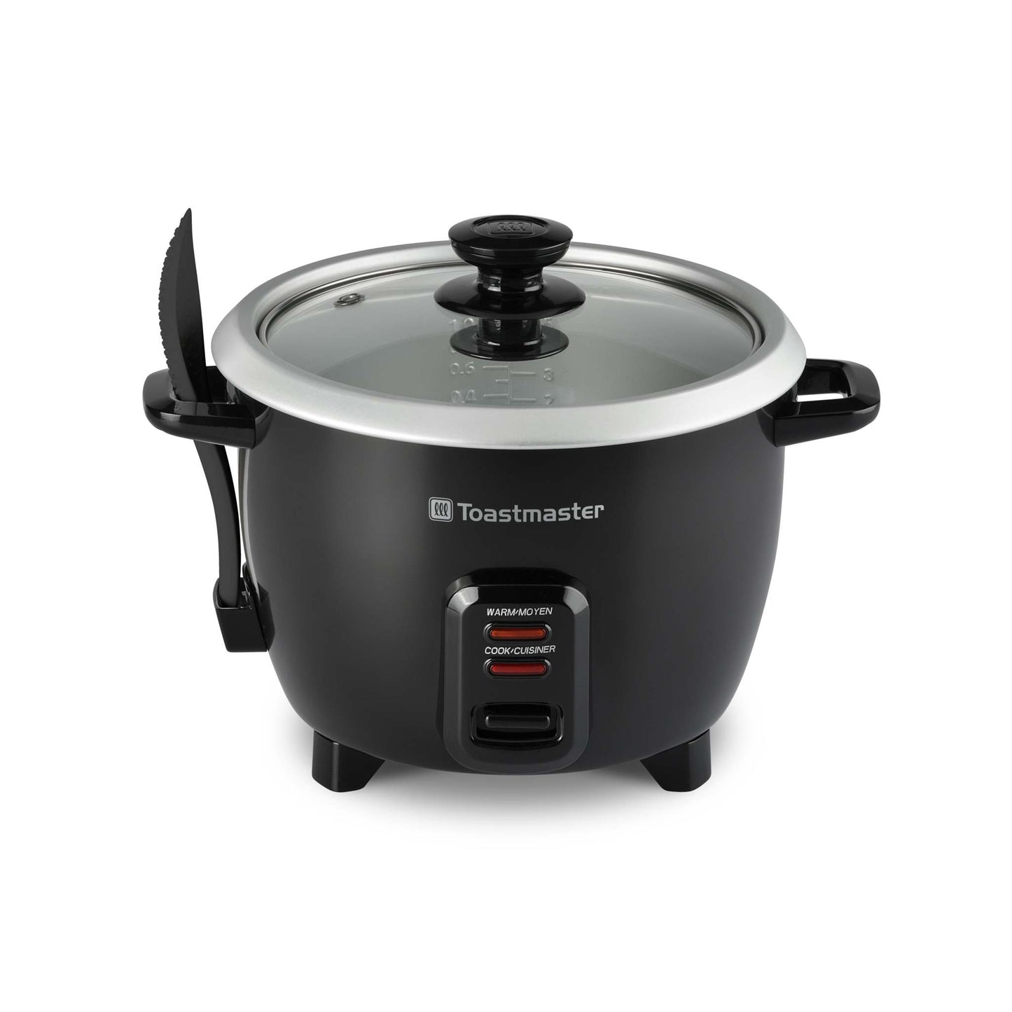 10 CUP RICE COOKER W/ GLASS LID