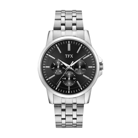 MEN'S TFX SILVER-TONE SS CHRONOGRAPH WATCH