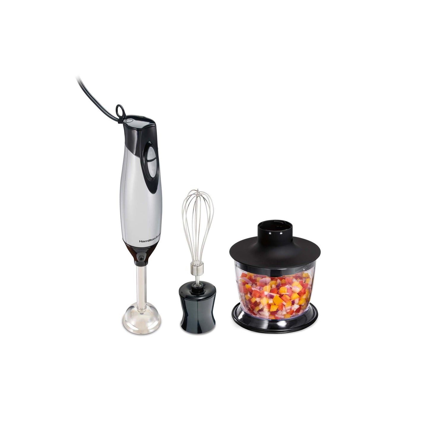 2 SPEED HAND BLENDER W/ CHOPPING BOWL